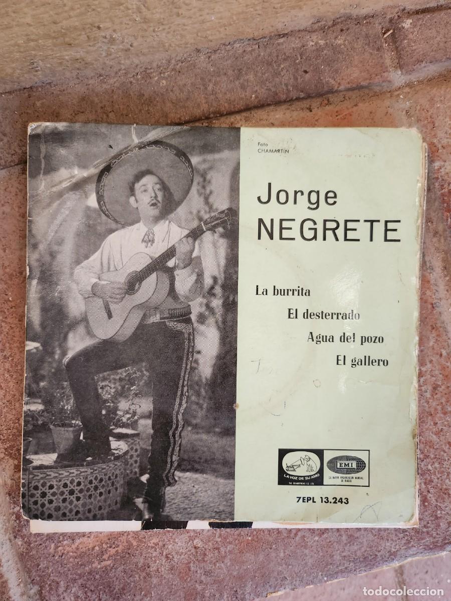 Discos de vinilo: Jorge Negrete la burrita - Foto 1