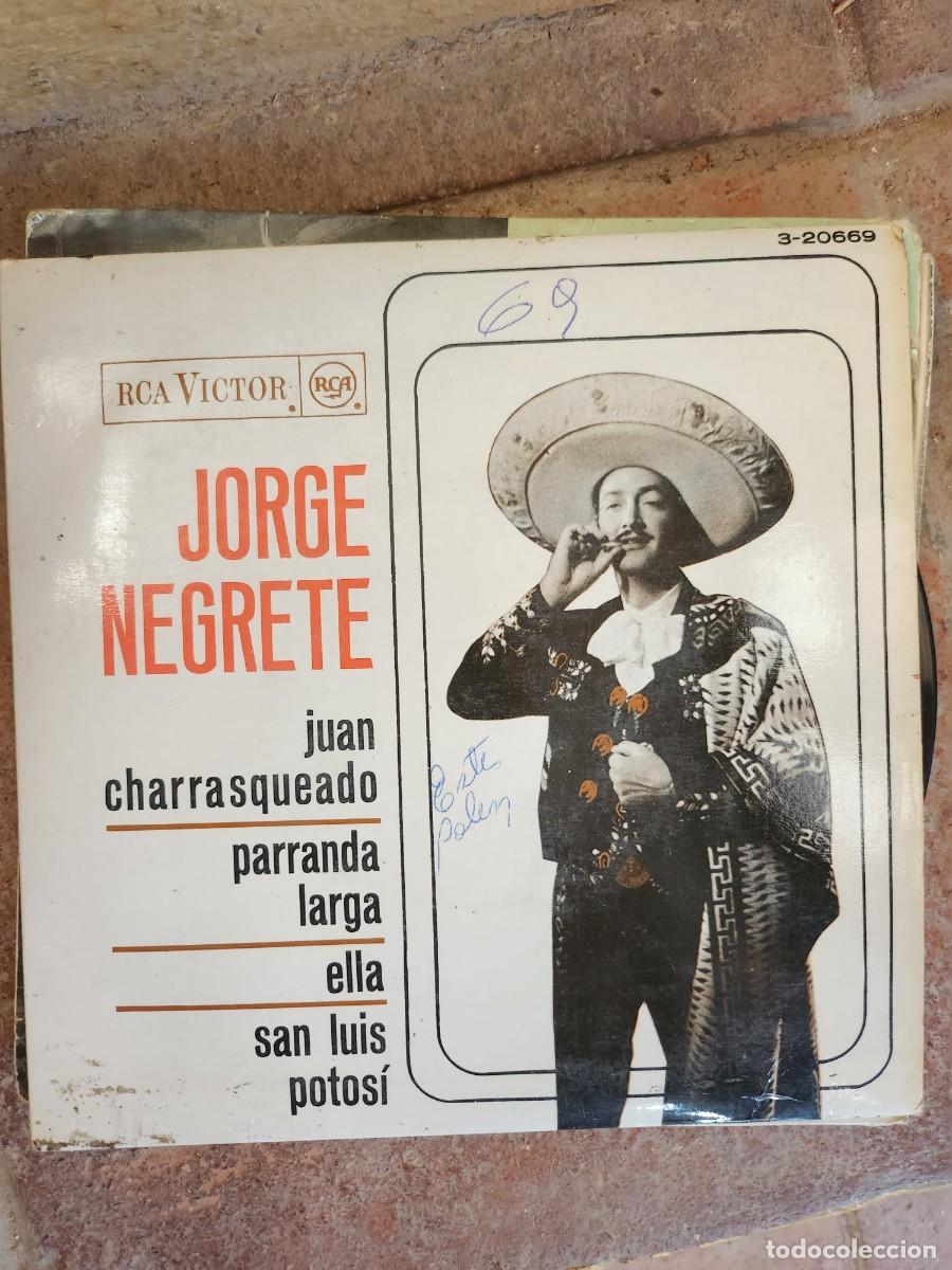 Discos de vinilo: Jorge Negrete Juan charrasqueado - Foto 1