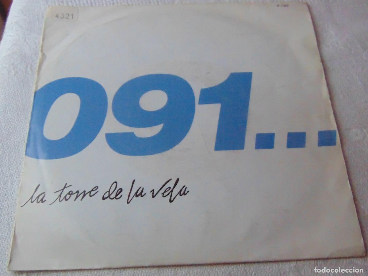 Discos de vinilo: 091 &ndash; La Torre De La Vela - SINGLE PROMO 1988 - Foto 1