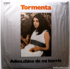 Discos de vinilo: TORMENTA - ADIÓS, CHICO DE MI BARRIO - LP EDICIÓN COLOMBIA RCA VICTOR 1971 BPY