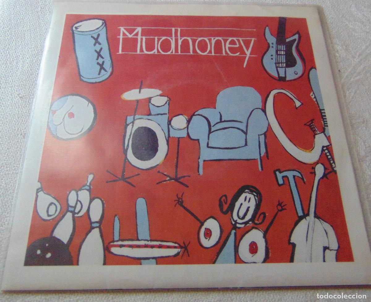Discos de vinilo: Mudhoney &ndash; Let It Slide - SINGLE SUB POP 1991 - Foto 1