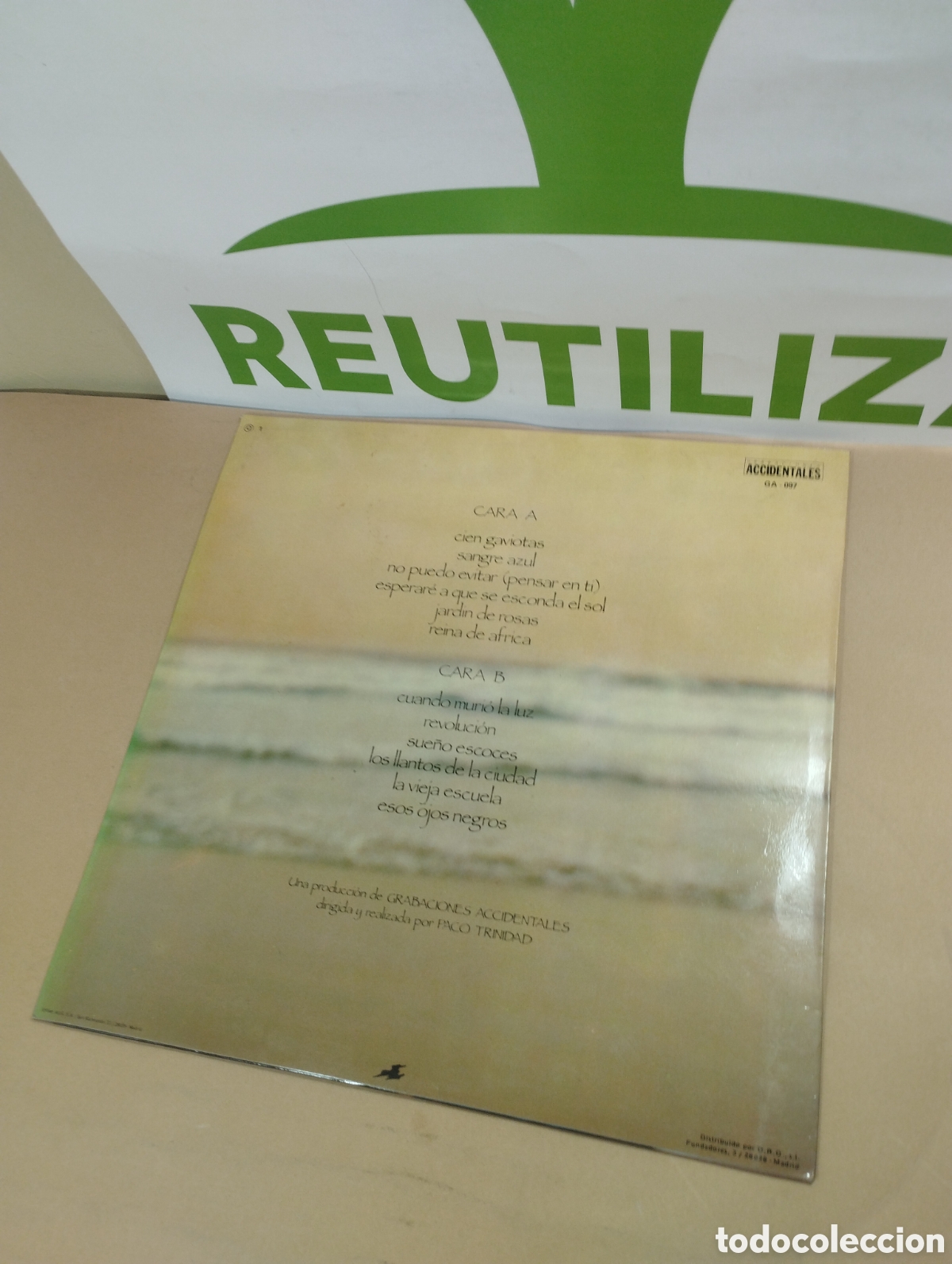 Discos de vinilo: Duncan Dhu. Canciones. Lp. - Foto 2