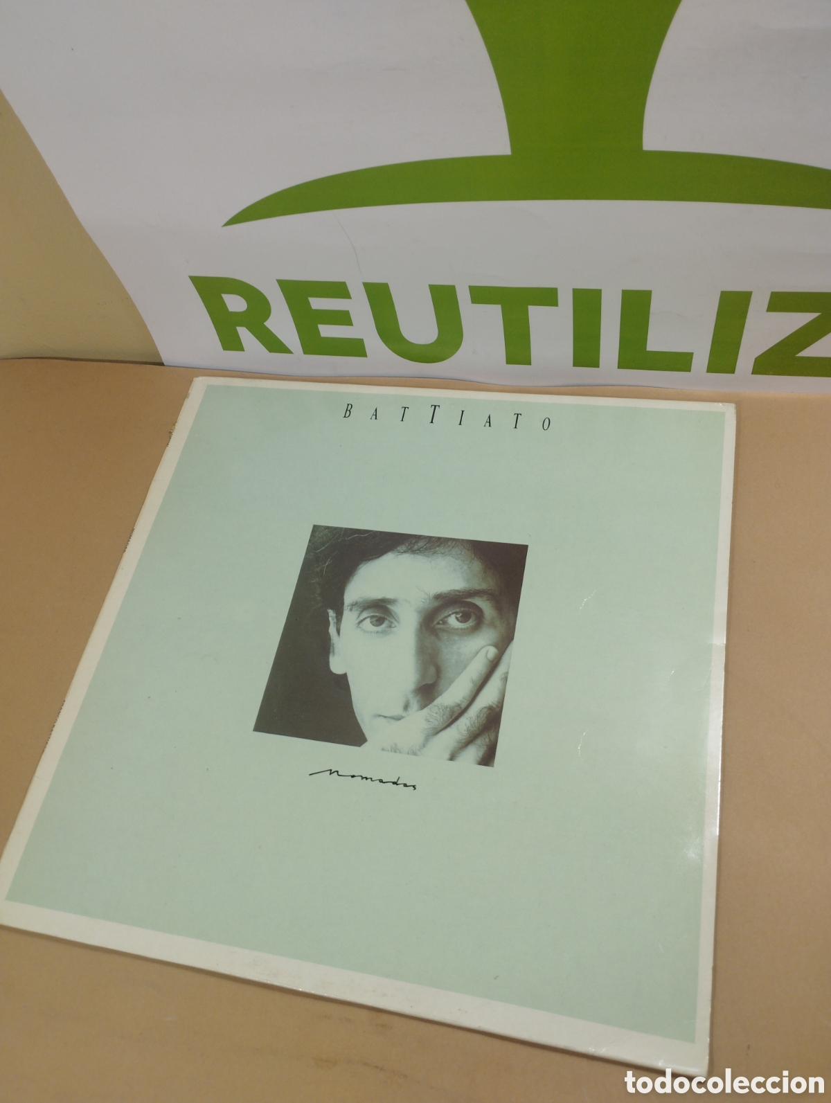 Discos de vinilo: Battiato. N&oacute;madas. Lp - Foto 1