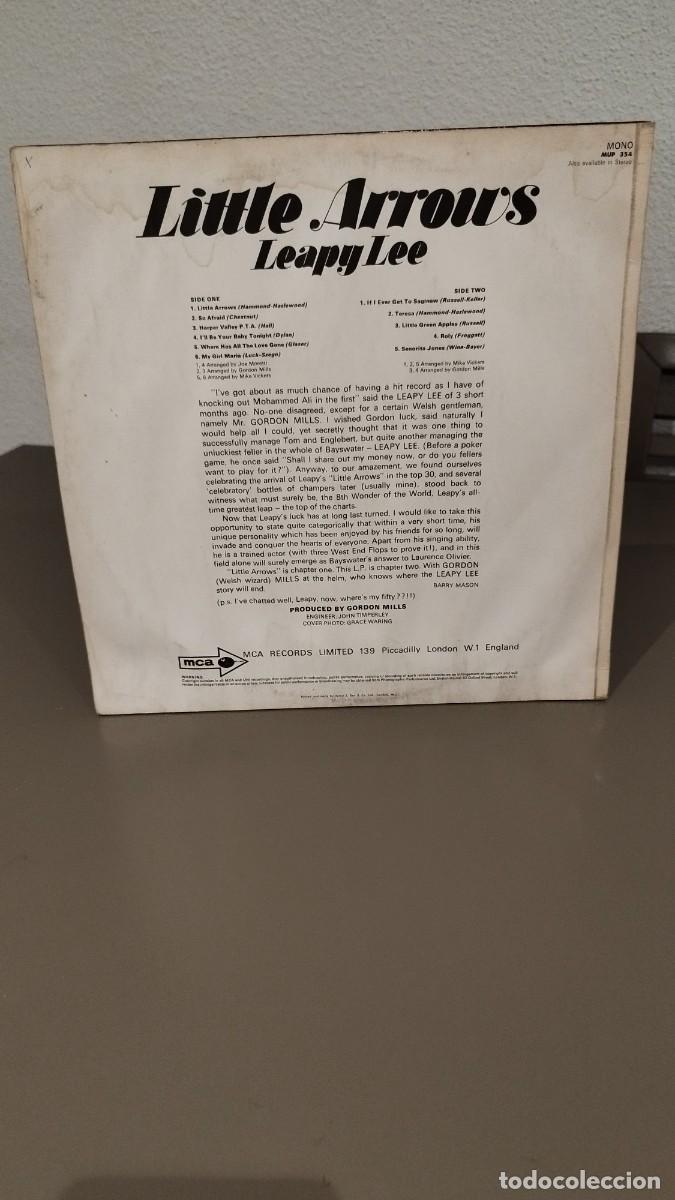 Discos de vinilo: Leapy Lee &ndash; Little Arrows - Lp Vinilo - - Foto 2