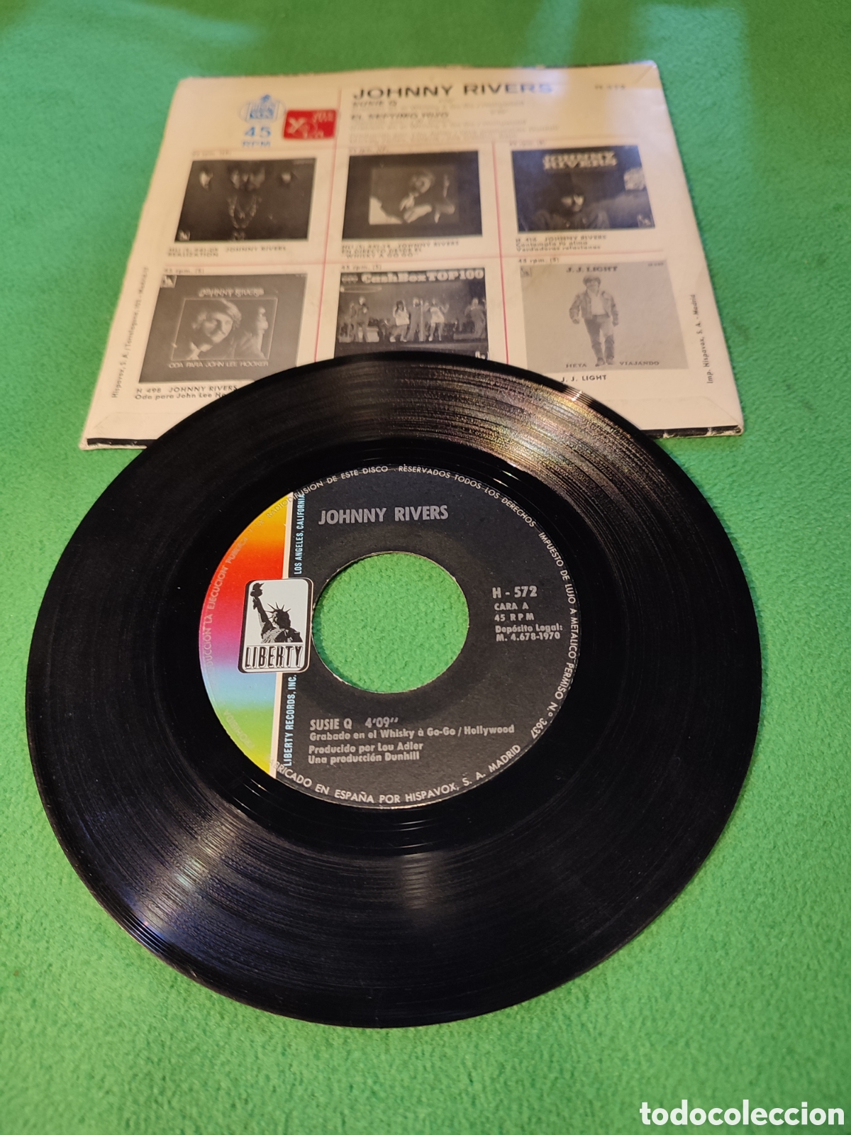 Discos de vinilo: Johnny Rivers - Susie Q - Foto 2