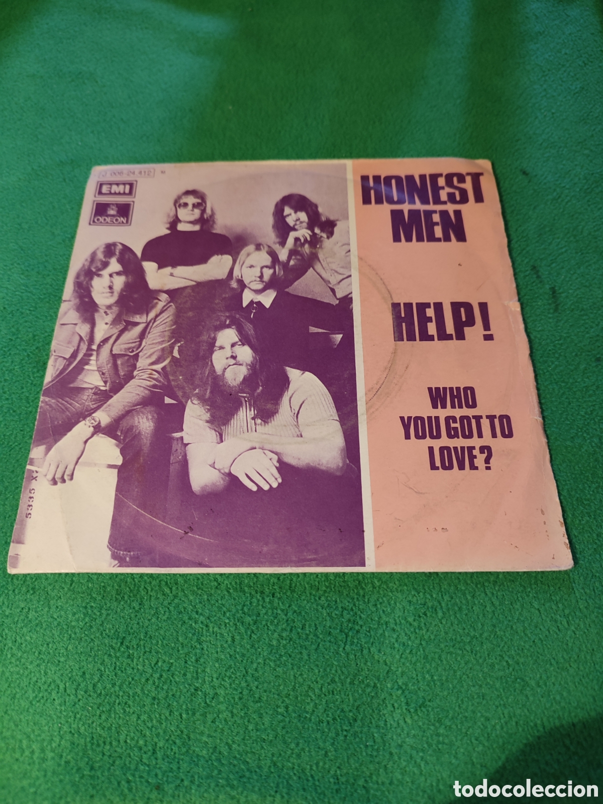 Discos de vinilo: Honest Men - Help single - Foto 1