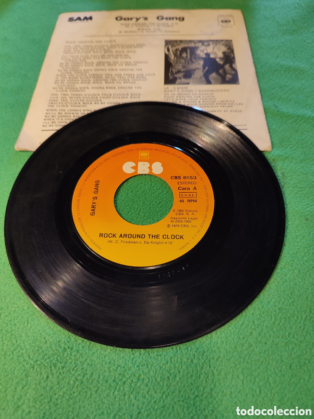 Discos de vinilo: Garys Gang - Rock around the clock - Foto 2