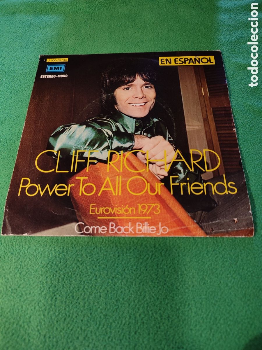Discos de vinilo: Cliff Richard - Todo el poder a los amigos en espa&ntilde;ol - Foto 1
