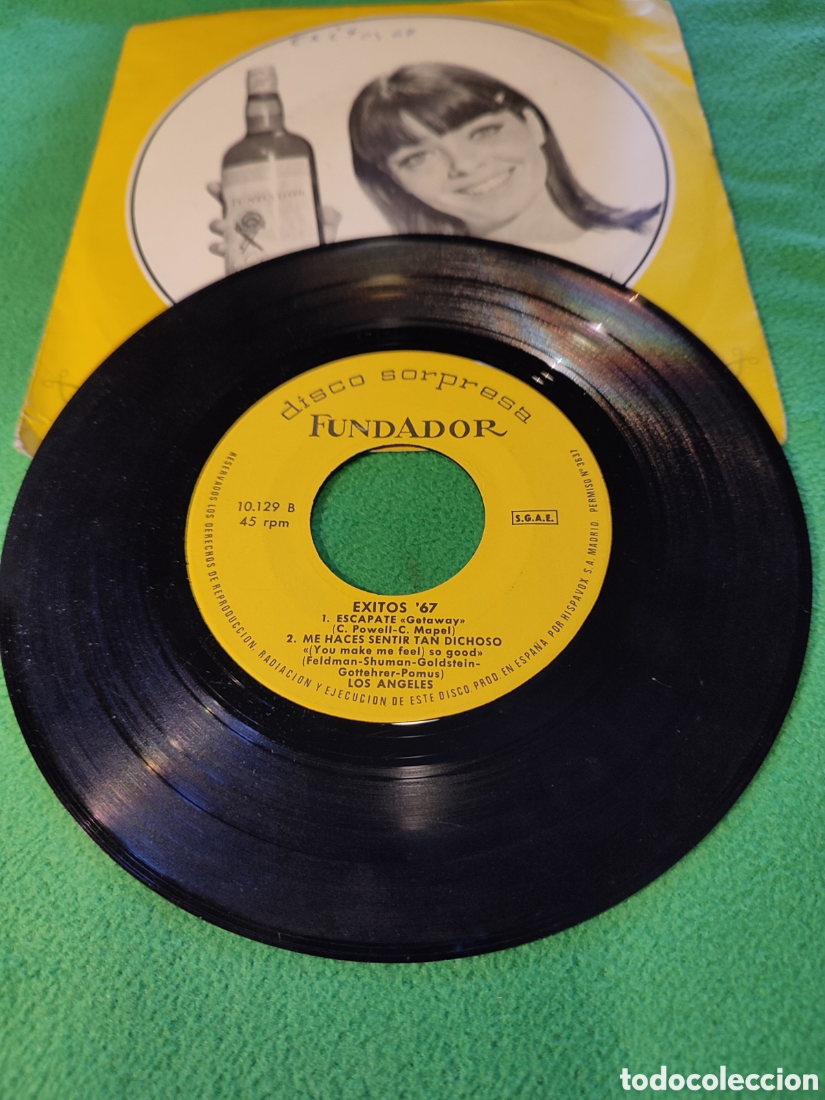 Discos de vinilo: Los &Aacute;ngeles - 98.6 + 3 - Foto 2