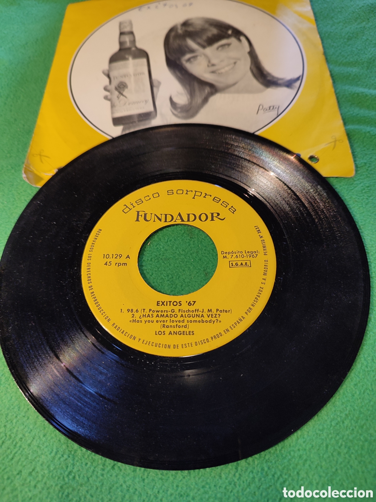 Discos de vinilo: Los &Aacute;ngeles - 98.6 + 3 - Foto 1