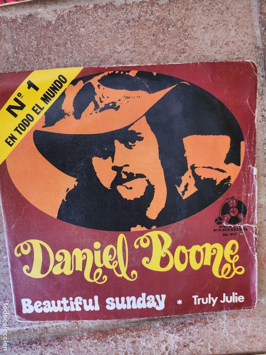 Discos de vinilo: Danyel Gerard Beautiful sunday - Foto 1
