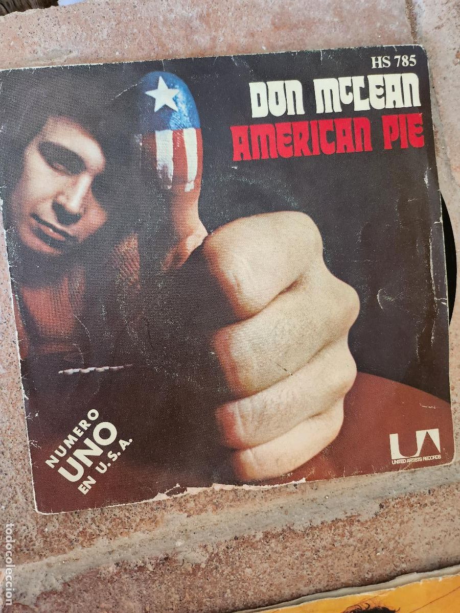 Discos de vinilo: Don McLean Am&eacute;rica pie - Foto 1
