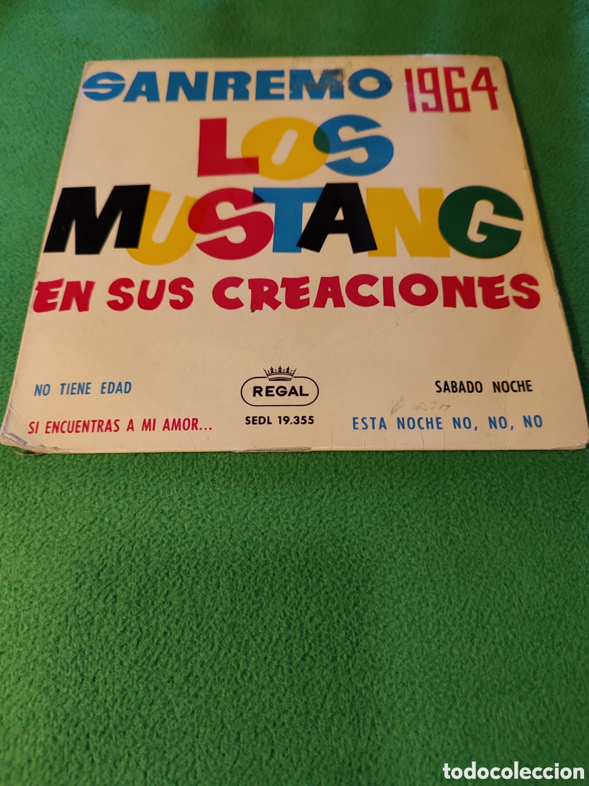 Discos de vinilo: Los Mustang - No tiene edad+ 3 - Foto 1