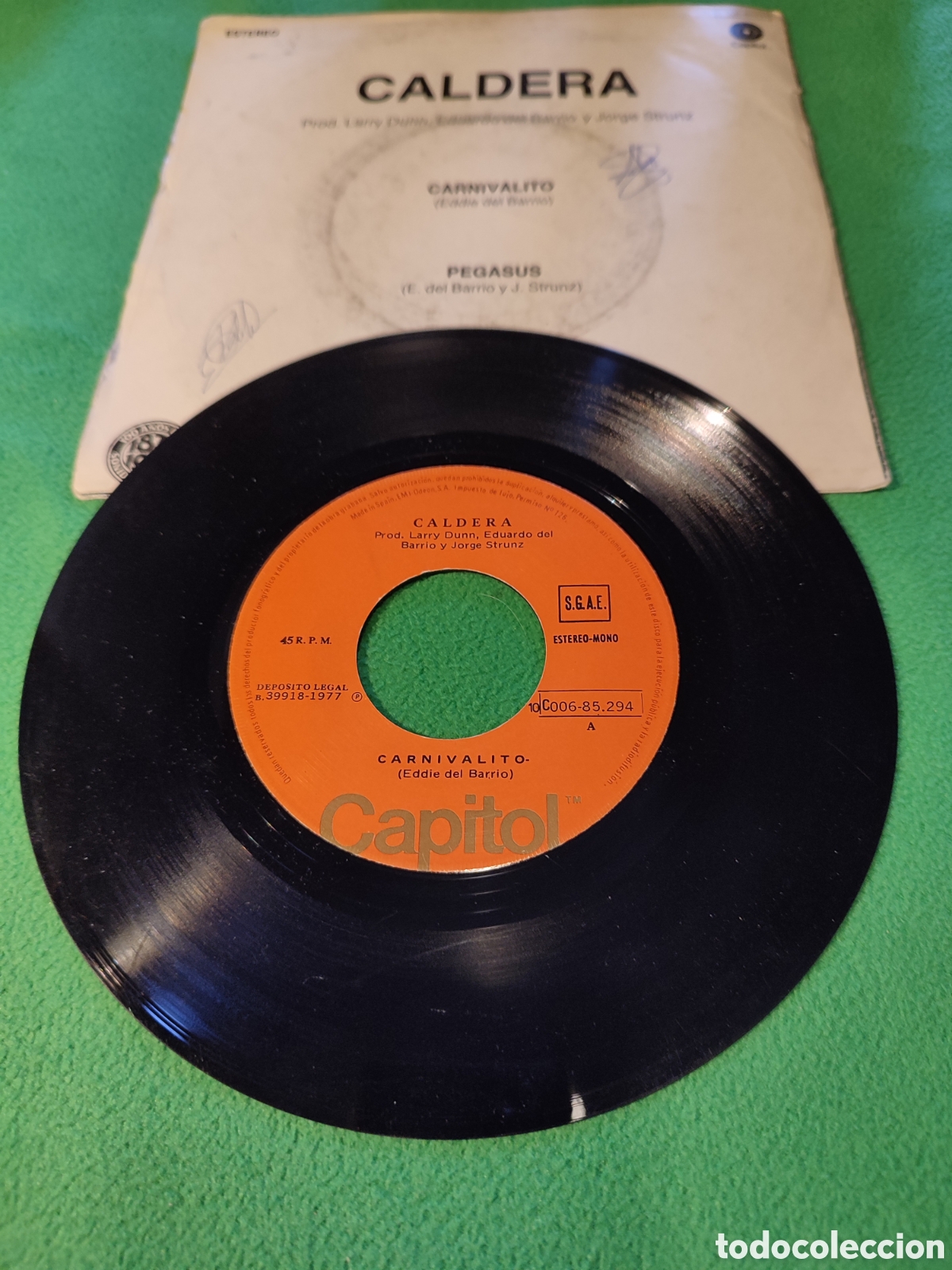 Discos de vinilo: Caldera - Carnavalito - Foto 2