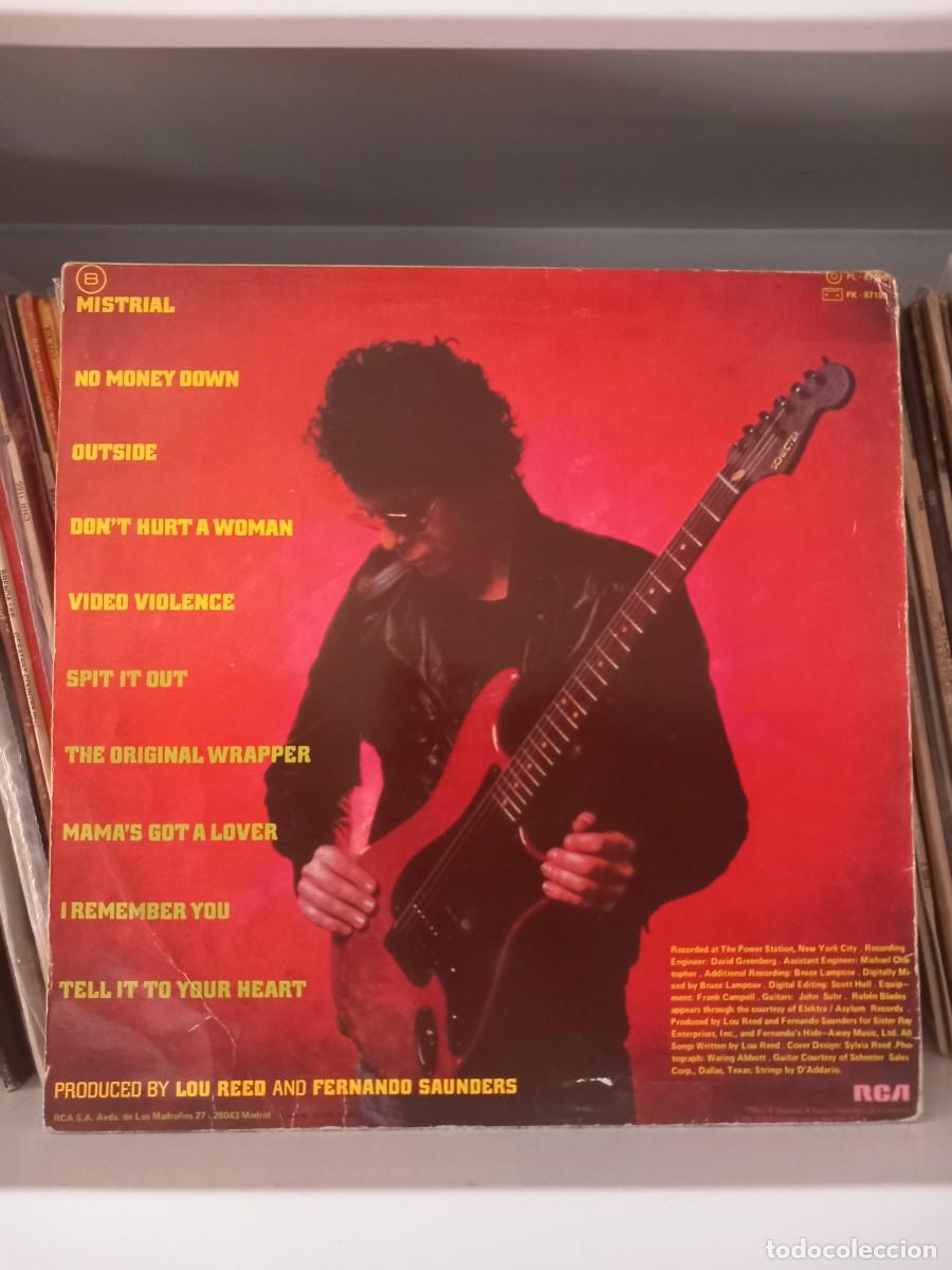 Discos de vinilo: Lou Reed &lrm;&ndash; Mistrial - lp spain - Foto 2