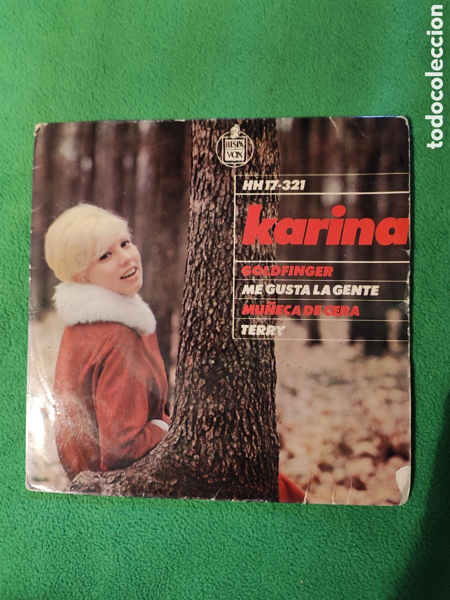 Discos de vinilo: Karina - Mu&ntilde;eca de cera + 3 - Foto 1