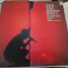 Discos de vinilo: // U2 – LIVE ”UNDER A BLOOD RED SKY” - CBS IRELAND 1983
