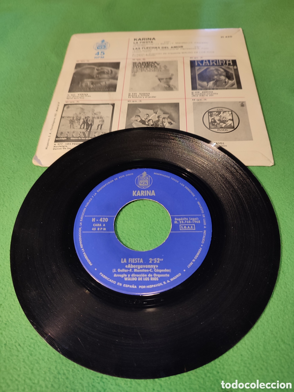 Discos de vinilo: Karina - Las flechas del amor - Foto 2