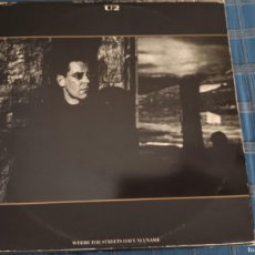 Discos de vinilo: // U2 – WHERE THE STREETS HAVE NO NAME - MAXI ISLAND ESPAÑA 1987