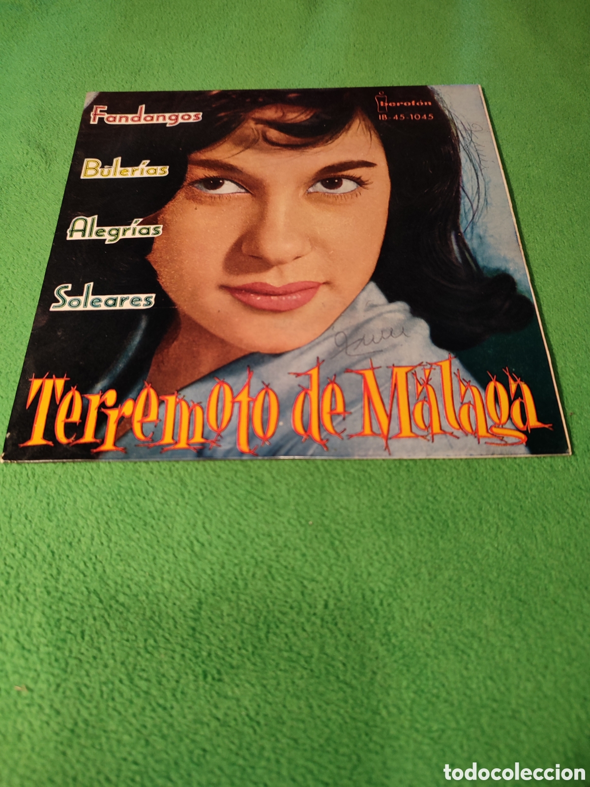 Discos de vinilo: Terremoto de M&aacute;laga - Fandango+ 3 - Foto 1