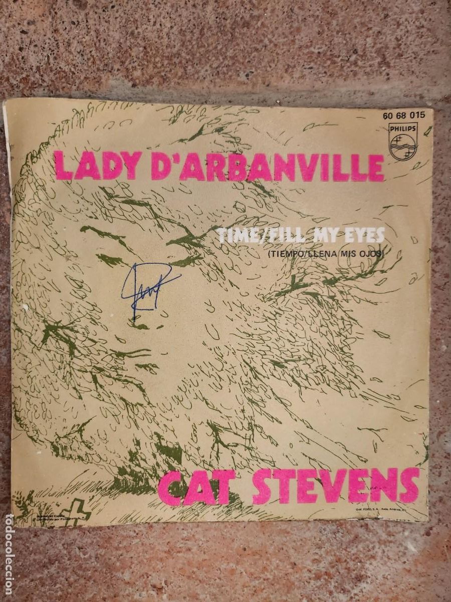 Discos de vinilo: Cat Stevens Lady darbanville - Foto 1