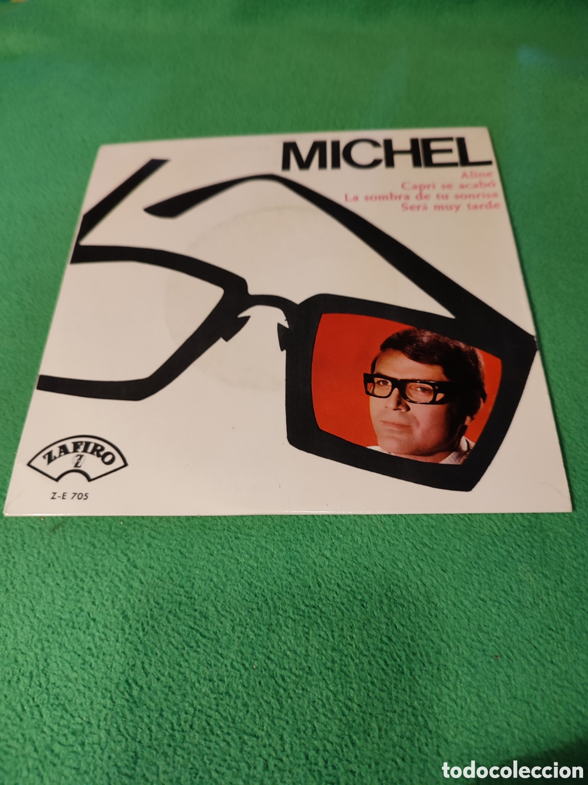 Discos de vinilo: Michel - Aline + 3 - Foto 1