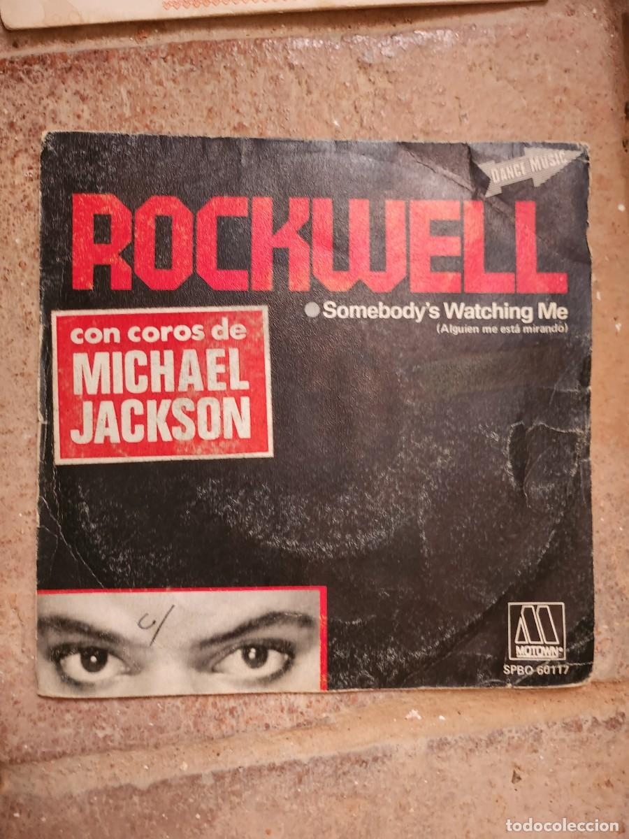 Discos de vinilo: Rockwell somebodys watching me - Foto 1