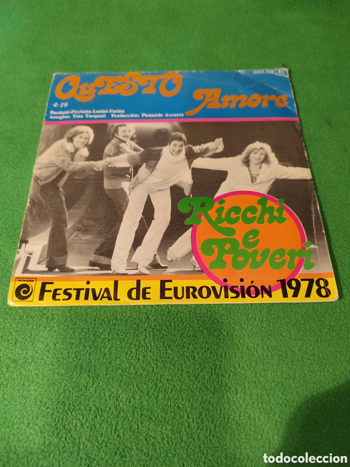 Discos de vinilo: Ricchi e Poveri - Questo amore - Foto 1