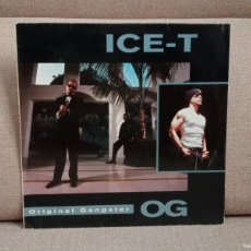 Discos de vinilo: ICE - T - ORIGINAL GANGSTER Y POWER - BUEN ESTADO
