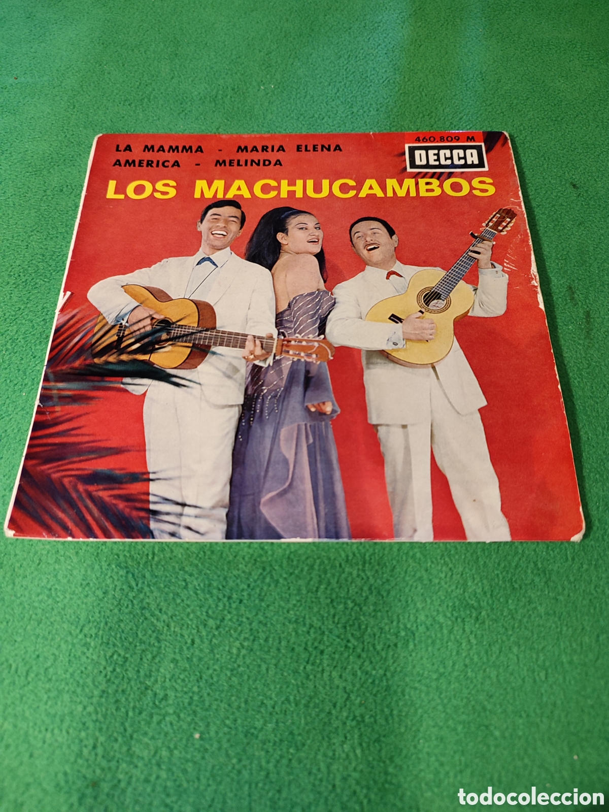 Discos de vinilo: Los Machucambos - La mam&aacute; + 3 - Foto 1