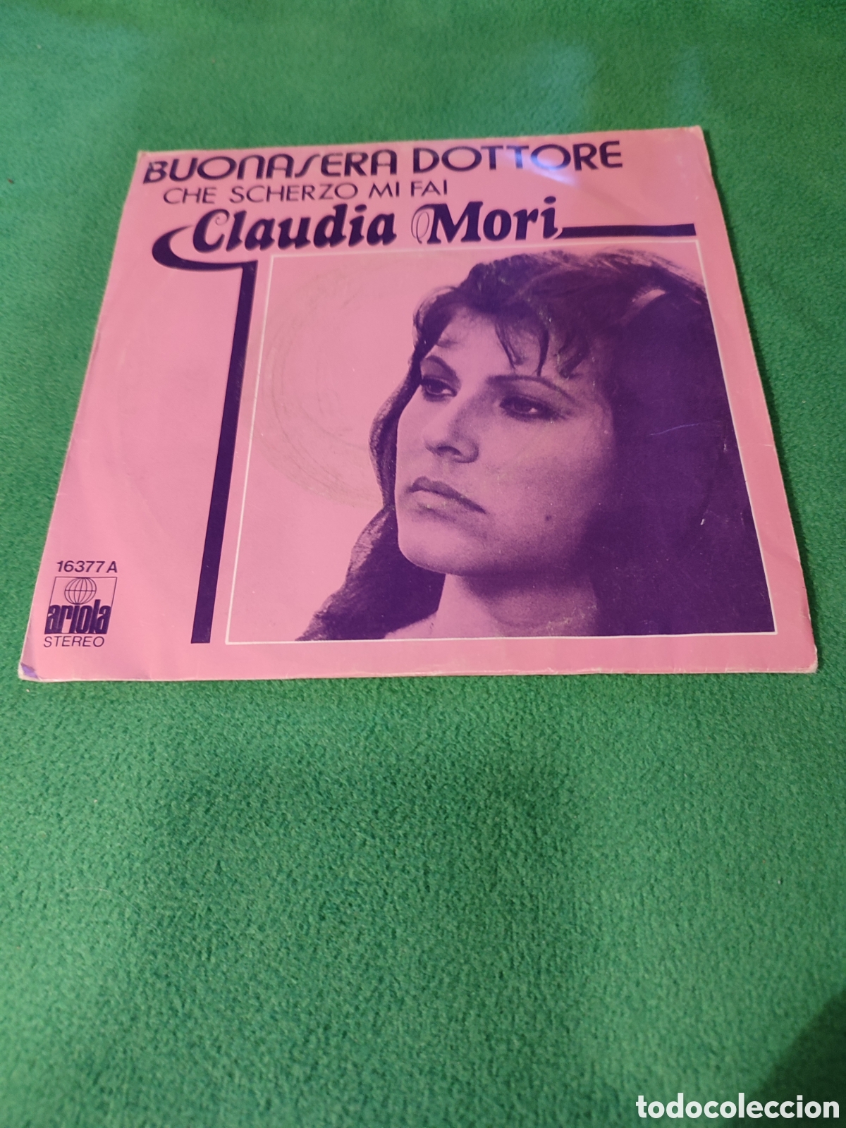 Discos de vinilo: Claudia Mori - Buonasera dottore - Foto 1