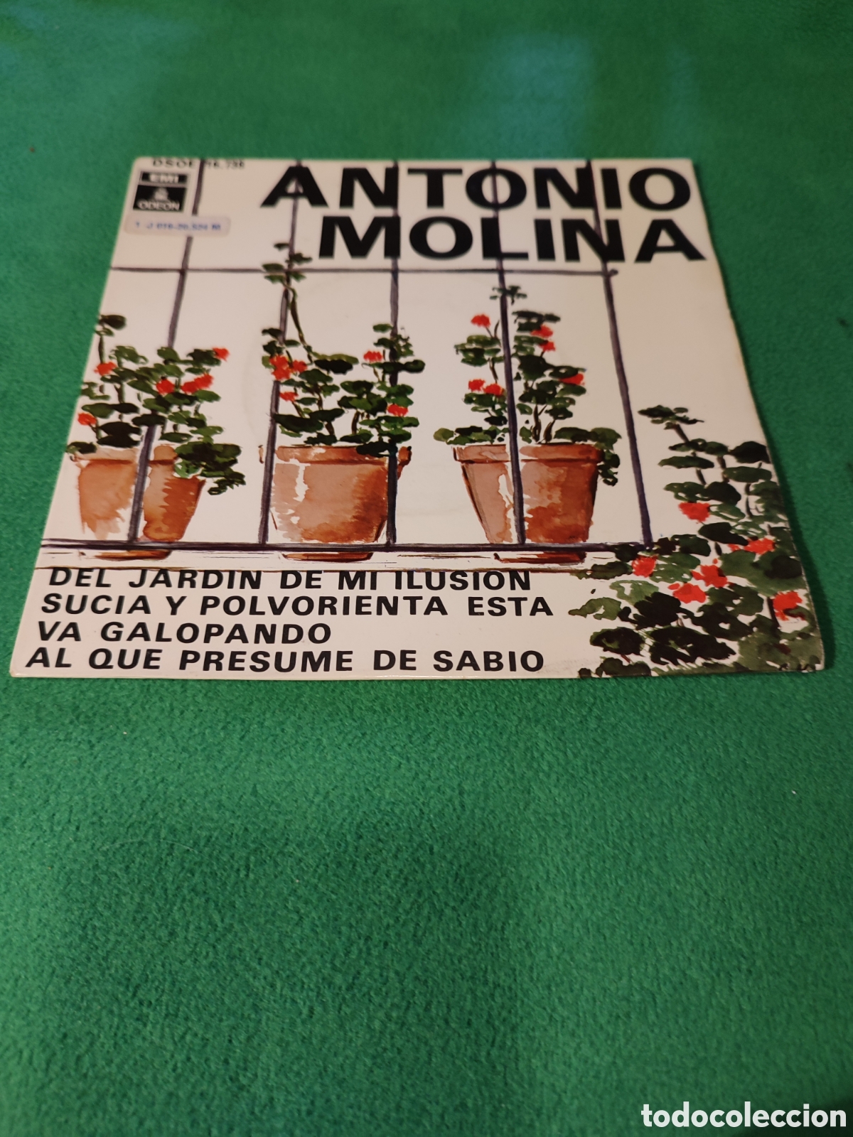 Discos de vinilo: Antonio Molina - Del jard&iacute;n de mi ilusi&oacute;n - 3 - Foto 1