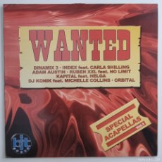 Discos de vinilo: WANTED BIT SPECIAL ACAPELLAS E.P. VOL..1 (KAPITAL, DJ KONIK, DINAMIX 3,RUBEN XXL). VINILO, 12”. 2001