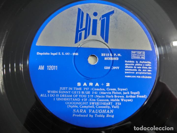 Discos de vinilo: Sarah Vaughan &ndash; Sarah + 2 - Foto 3