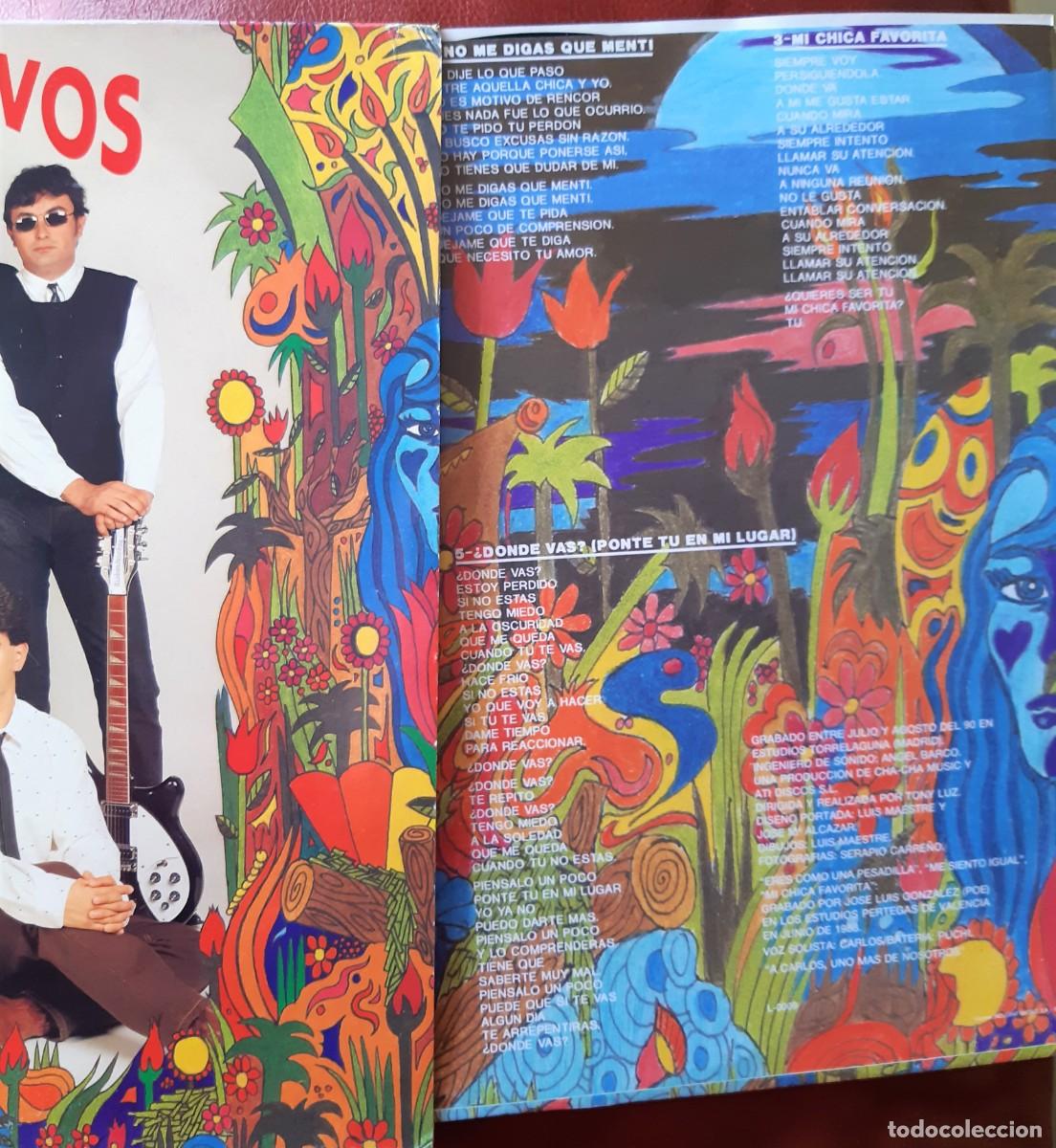 Discos de vinilo: LOS RELEVOS - LOS RELEVOS LP - Foto 3