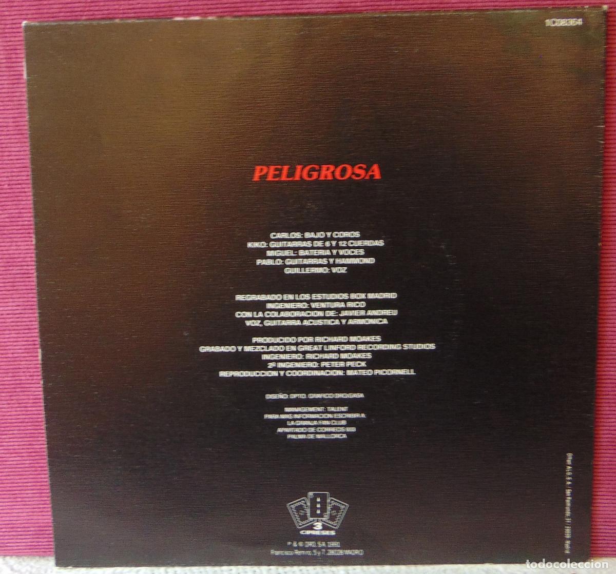 Discos de vinilo: La Granja &ndash; Peligrosa - SINGLE 1991 - Foto 2