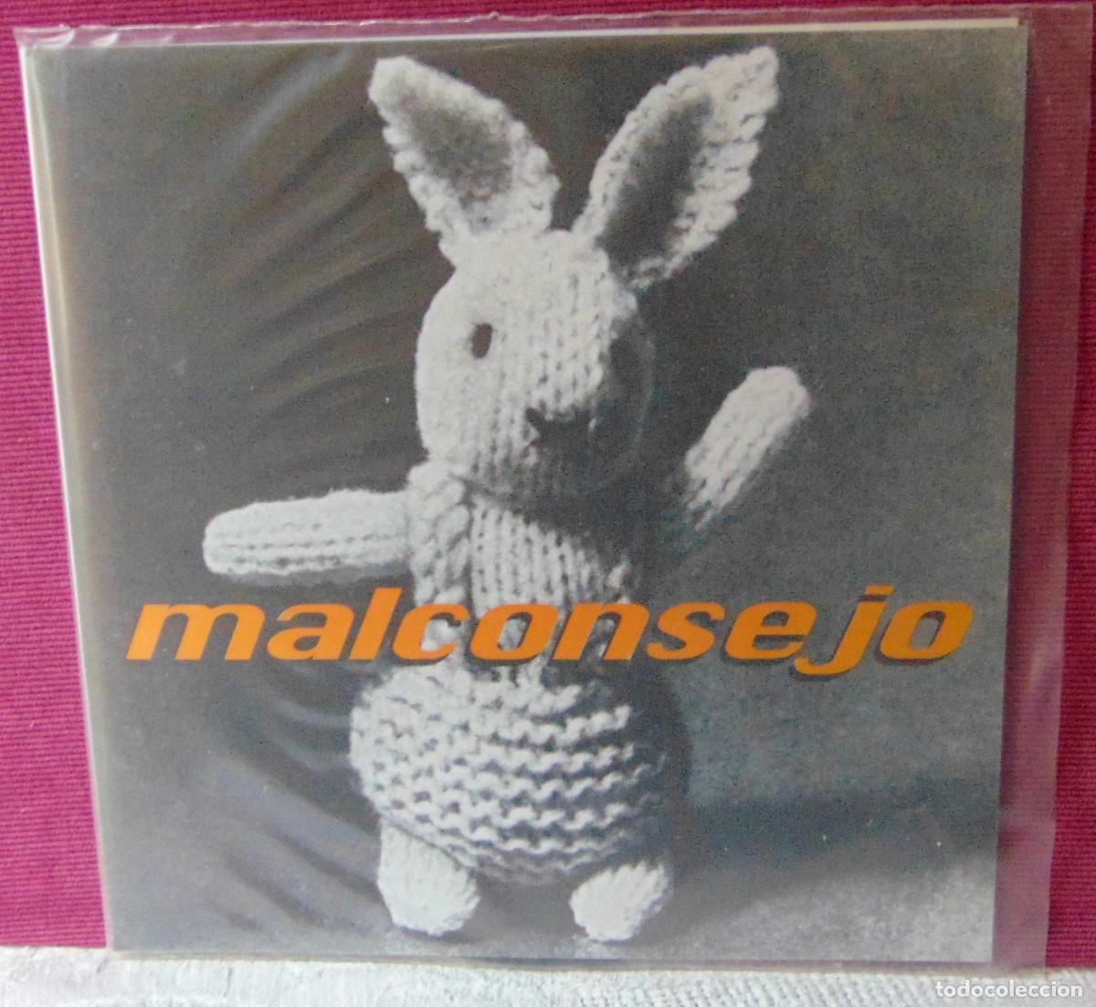 Discos de vinilo: Malconsejo &ndash; Invisible / Rock Off - SINGLE NO TOMORROW 1995 - Foto 1