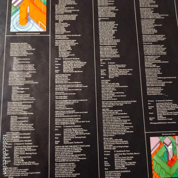 Discos de vinilo: 10CC- BLOODY TOURISTS- SPAIN LP 1978 + INSERT. - Foto 5