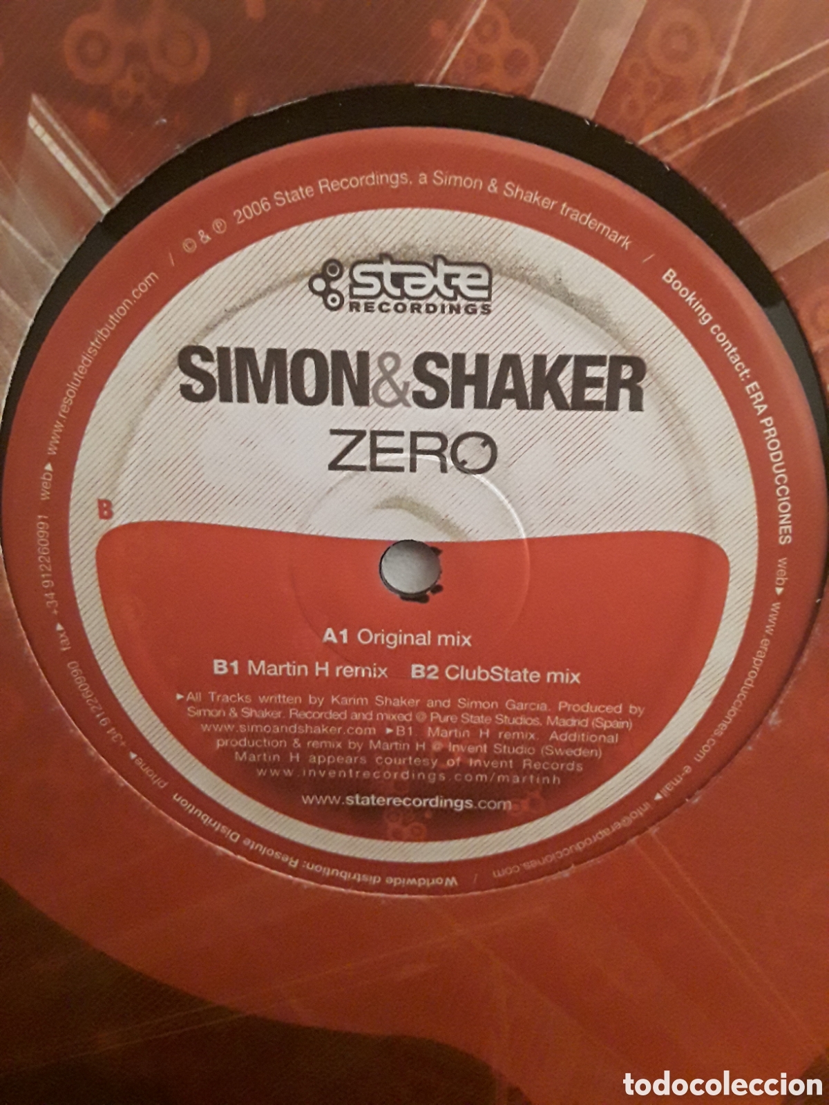 Discos de vinilo: Simon & Shaker &lrm;&ndash; Zero - Foto 2