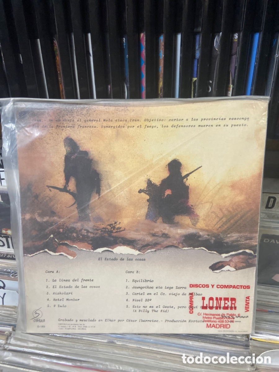 Discos de vinilo: Kortatu el estado de las cosas - Foto 2