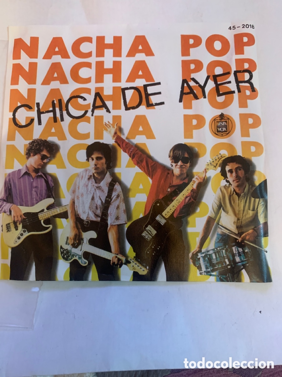 Discos de vinilo: Nacha pop chica de ayer 1980 single 7 - Foto 1