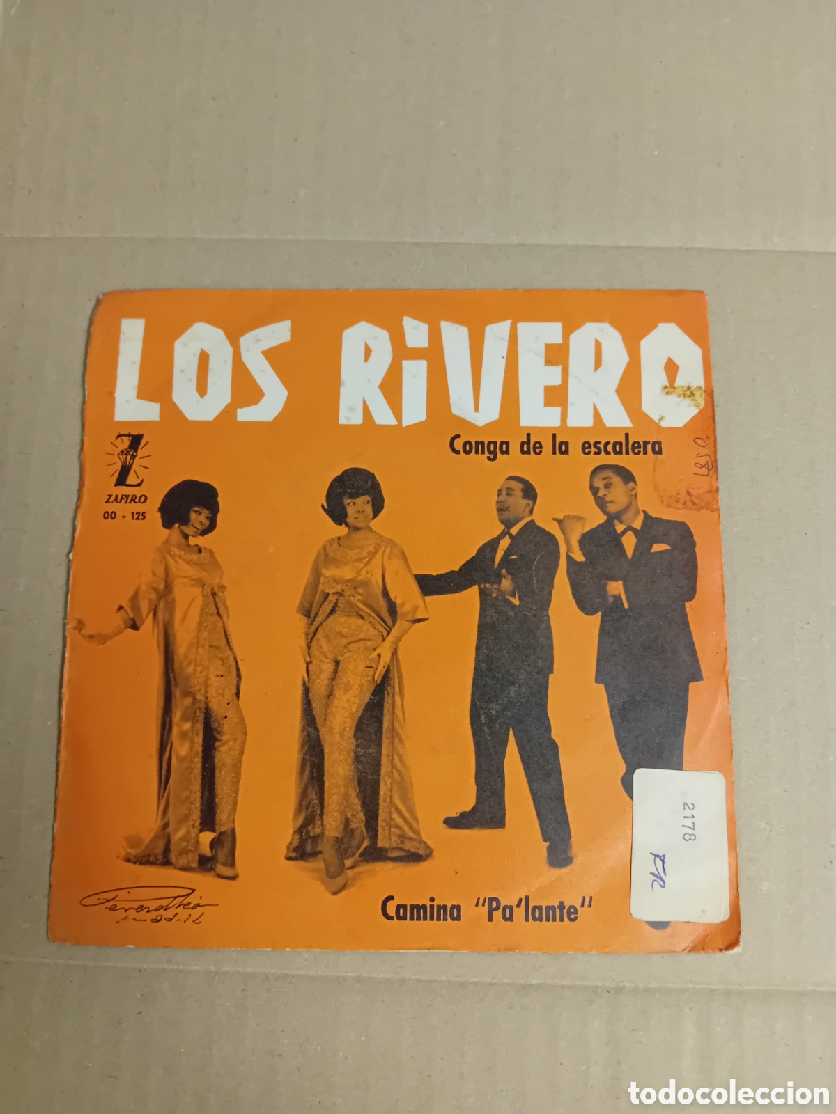 Discos de vinilo: LOS RIVERO. CONGA DE LA ESCALERA - Foto 2