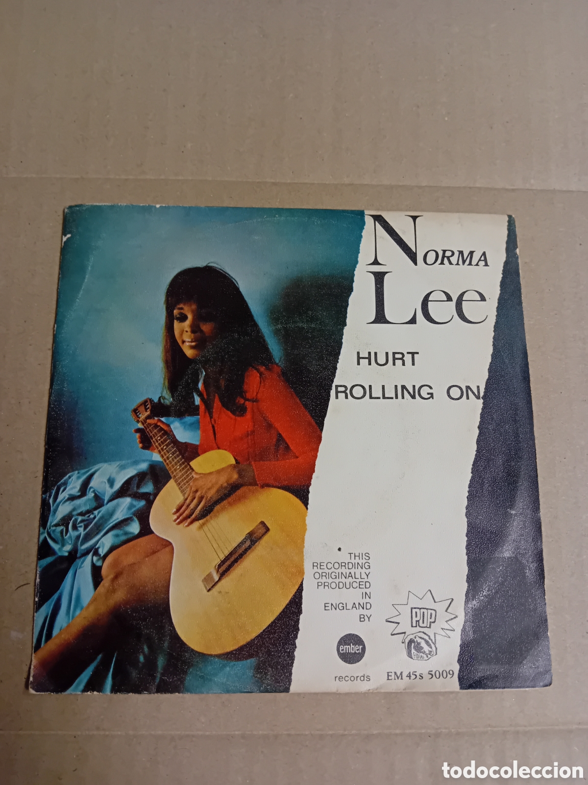 Discos de vinilo: NORMA LEE. HURT. ROLLING ON - Foto 1