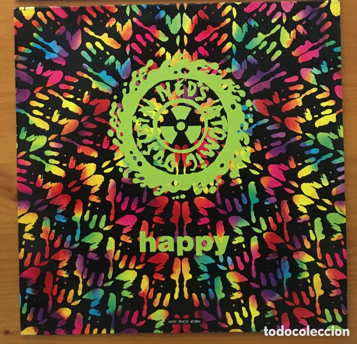 Discos de vinilo: Neds Atomic Dustbin - Happy (12&rdquo;, Maxi) - Foto 1