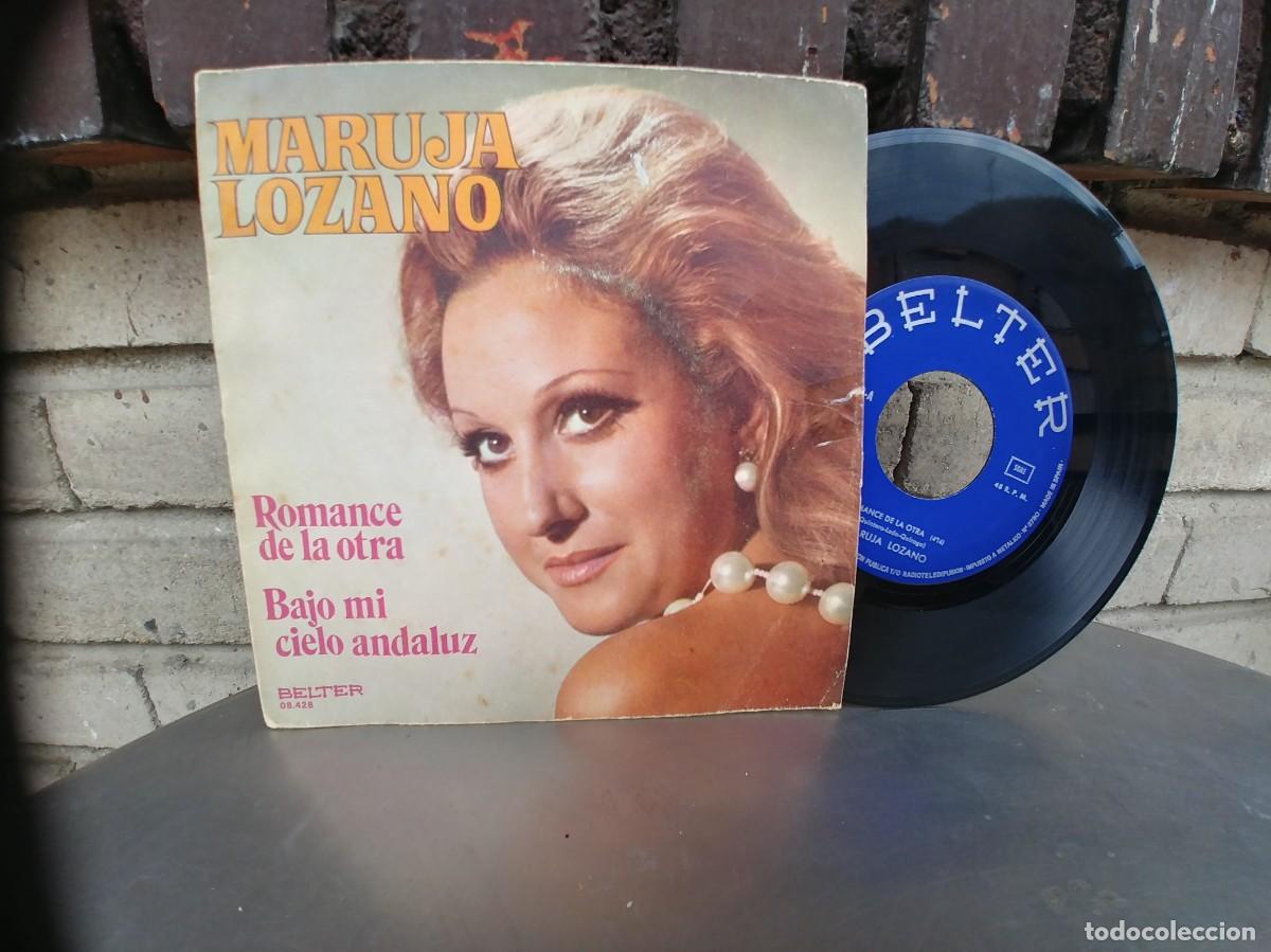 Dischi in vinile: MARUJA LOZANO-SINGLE ROMANCE DE LA OTRA
