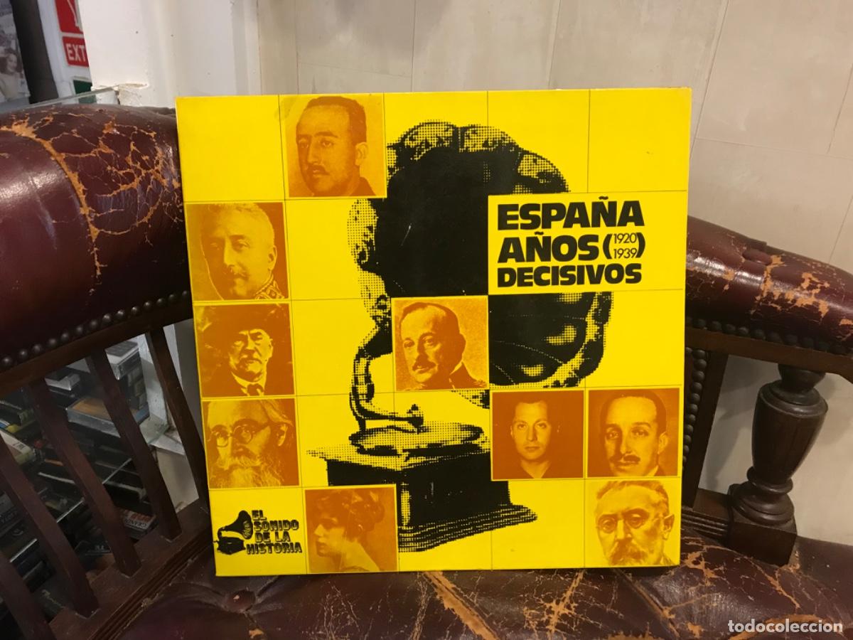Vinyl-Schallplatten: LP. ESPA&Ntilde;A A&Ntilde;OS DECISIVOS (1920-1939) A&Ntilde;O 1972