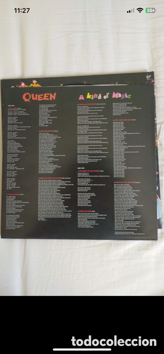 Discos de vinilo: Disco vinilo Queen a kind of magic - Foto 3