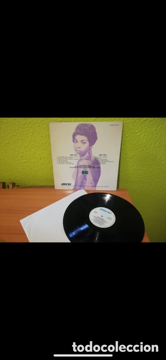 Discos de vinilo: Ni&ntilde;a Simone My baby Just Care - Foto 3
