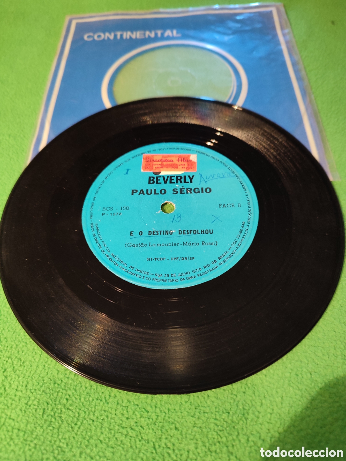 Discos de vinilo: Paulo Sergio - A minha lua - Foto 2