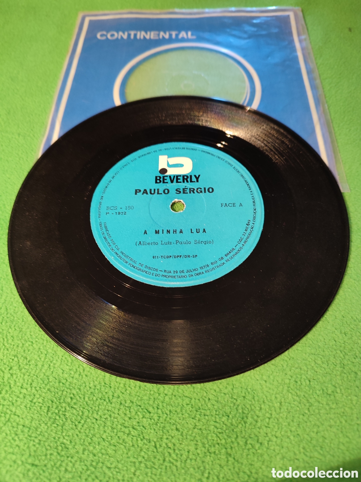 Discos de vinilo: Paulo Sergio - A minha lua - Foto 1